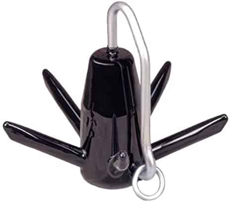 richter anchor for a pontoon boat